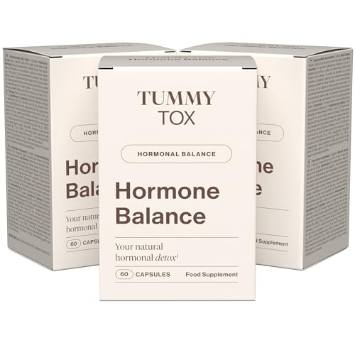 Tummy Tox Hormone Balance - Equilibrio Ormonale A Base Vegetale Con Clorella, Angelica Cinese E Vescica Con Iodio - Scorta Di 3 Mesi