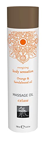 Shiatsu Aceite De Masaje Extase - Naranja Y Sándalo - 110 Gr