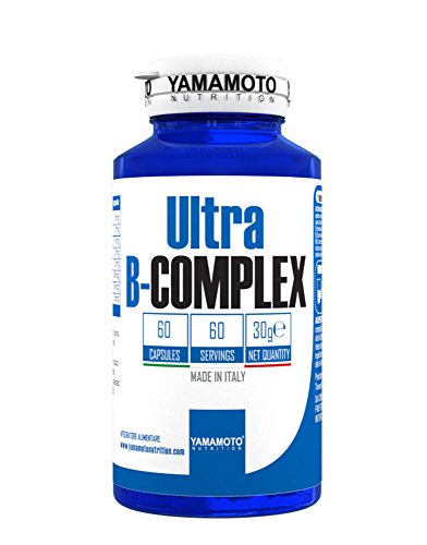 Ultra B-Complex Integratore Alimentare Di Vitamine Del Gruppo B Ad Alto Dosaggio 60 Capsule