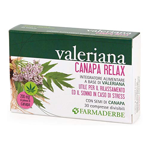 Valeriana Canapa Relax 30Cpr