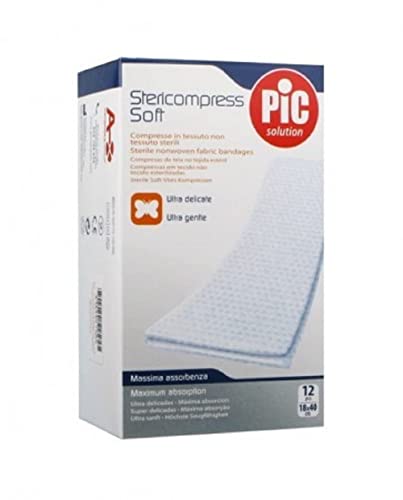 Pic Garza Tnt Stericompress Soft, 18 X 40 Cm - 10 Gr
