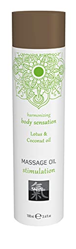 Shiatsu Estimulación De Aceite De Masaje - Lotus Y Coco - 110 Gr