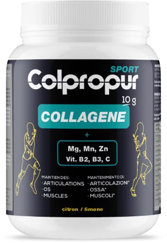 Colpropur Sport - Integratore Alimentare Al Collagene - Gusto Limone