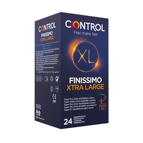 Control Finissimo Xl Preservativi Super Sottili 0.05 Mm Extra Large - 24 Profilattici