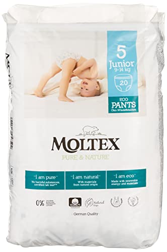 Pannolini Moltex Pure & Nature T5 (9-14 Kg) 20 Unità