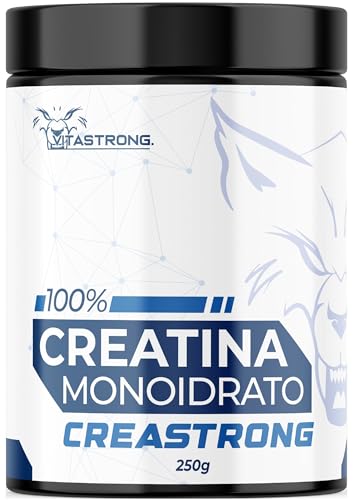 Creatina Monoidrata 100% Pura Creastrong® - Marchio Registrato Di Vitastrong, Creatina In Polvere, Creatina Monoidrata Polvere - Creatina Monoidrato,