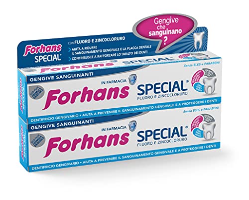 Forhans Dentifricio Special, 75 Ml, Confezione Da 2