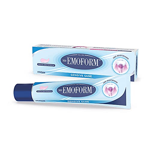 Emoform Neo, Dentifricio Per Gengive Sane - Uso Quotidiano, Gusto Delicato, 100 Ml