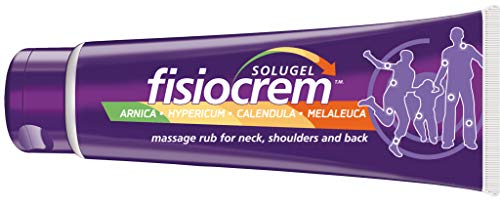 Fisiocrem Solugel - Crema Da Massaggio Per Collo, Spalle E Schiena Con Arnica - 250 Ml