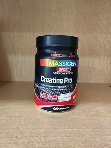 Massigen Sport - Cretina Pro 250 G - Senza Glutine Senza Lattosio - 100% Pura