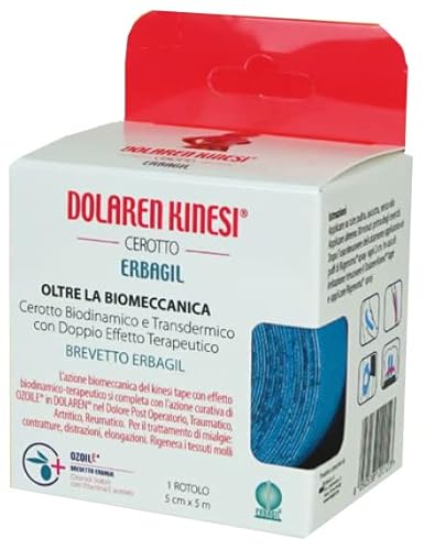 Erbagil Dolaren Kinesi Cerotto Terapeutico Beige 5 X 25 Cm In Rotolo