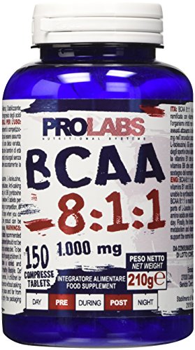 Prolabs Bcaa 8:1:1 - Barattolo Da 150 Cpr Softgel