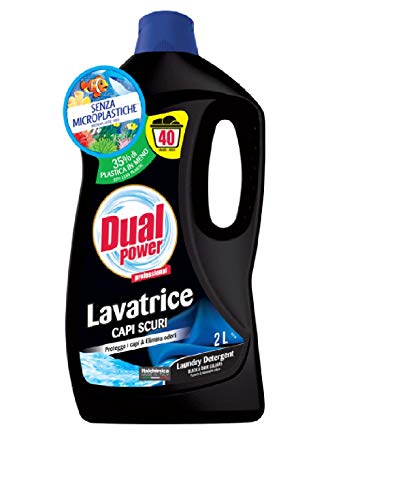 Dual Power Detersivo Lavatrice Capi Scuri Protegge Ed Elimina Gli Odori 40 Lavaggi
