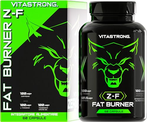 Vitastrong Zero-Grasso | Brucia Grassi Potentissimo | Termogenico Drenante Energizzante Per La Perdita Di Grasso | Per Uomo E Donna | 100% Made In Ita