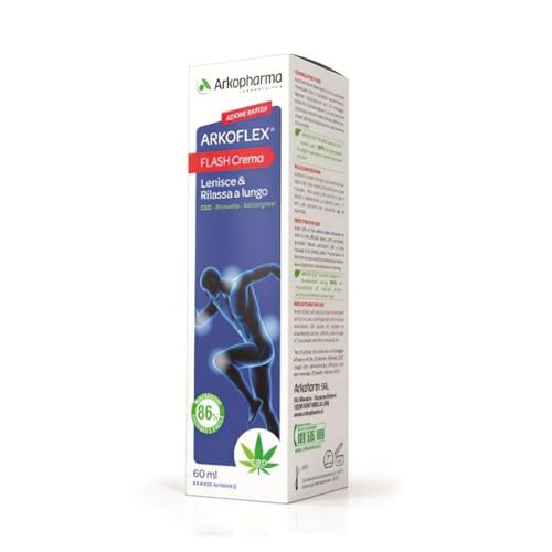 Arkopharma Arkoflex - Flash Crema Per Le Articolazioni, 60Ml
