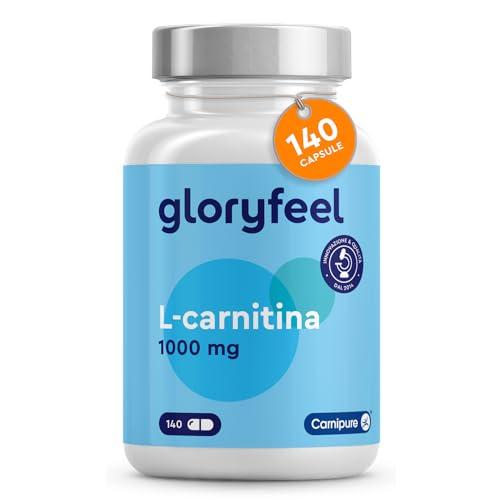 L-Carnitina Integratore, 2.000Mg Carnitina Capsule Con Premium Carnipure®, Integratore Sportivo Con Tartrato Di Carnitina, Energia E Recupero Muscolar