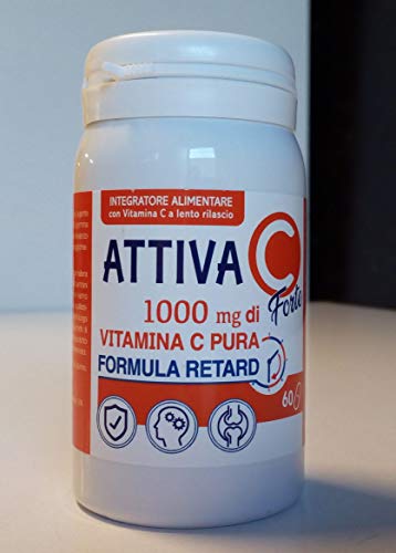 Pharmalife Attiva C 1000 Mg - 60 Compresse - Vitamina C Pura A Lento Rilascio