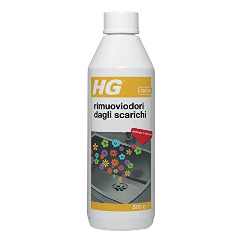 Hg Rimuoviodori - Deodorante Neutralizzatore Di Cattivi Odori Per Ambienti Con Formula Naturale E Sicura - Flacone.