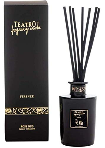 Teatro Fragranze Uniche - Rose Oud Diffusore Ambiente Con Bastoncini 100Ml