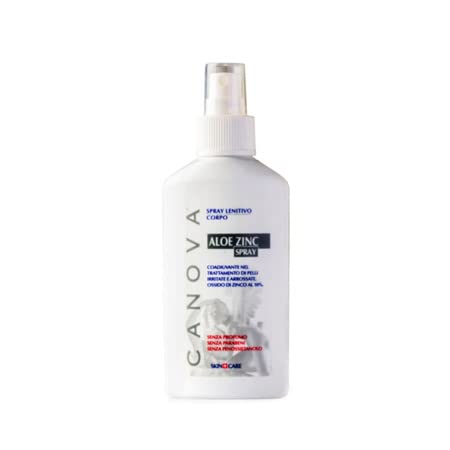 Canova Spray Lenitivo Per Il Corpo Aloezinc, 100 Millilitri, 100 Millilitro