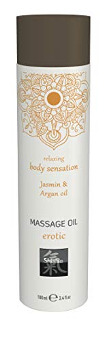 Shiatsu Aceite De Masaje Erótico - Aceite De Jazmín Y Argán - 110 Gr