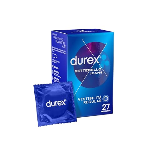 Durex Jeans Preservativi, 27 Profilattici