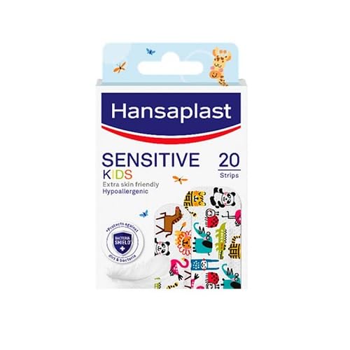 Hansaplast Sensitive - Cerotto Bambini Animals, 20 Cerotti Assortiti