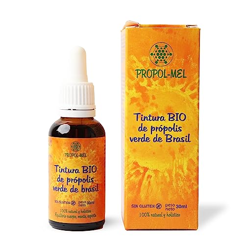 Tintura Madre Propoli Verde Del Brasile 30 Ml - Bio. Propoli Tintura Madre Antibatterica, Antivirale Che Rafforza Il Sistema Immunitario. 100% Natural