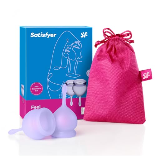 Satisfyer 'Feel Good - Menstrual Cup Set', 15 & 20 Ml