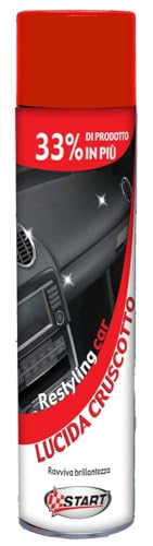 Spray Detergente Lucida Cruscotto 600 Ml Per Auto Effeto Lucido