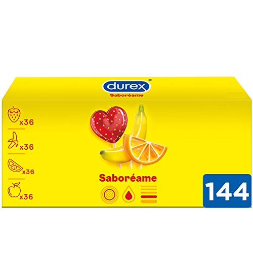 Profilattici Durex Tropical 144 Preservativi
