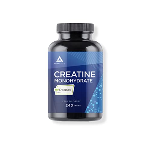 Bodyathlon- Creatina Monoidrata Creapure® 240 Compresse- Creatina Pura 3000Mg Per Dose- Qualità Guarantita Senza Additivi– Aumenta La Massa Musculare,