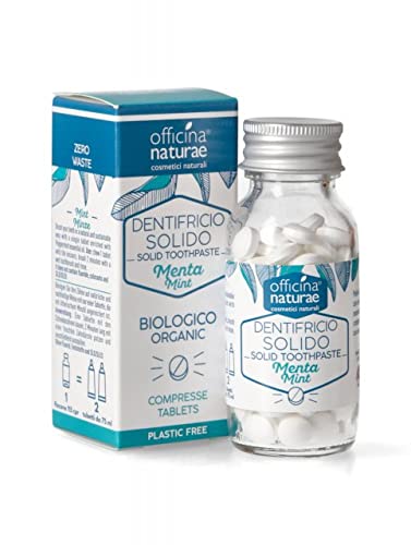 Officina Naturae Dentifricio Solido Menta Dentifricio In Pastiglie Menta 115 Compresse
