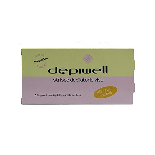 Depiwell Strisce Depilatorie Viso