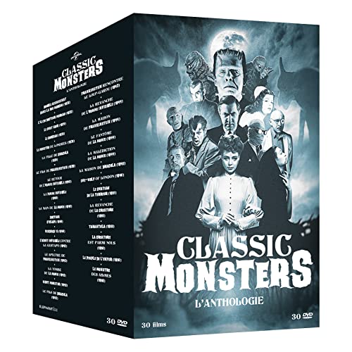 Classic Monsters - L'Anthologie - Coffret 3 Films - 3 Dvd