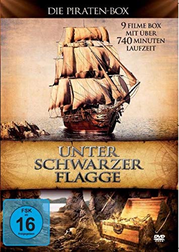 Unter Schwarzer Flagge - Die Piraten-Box - 9 Filme Box