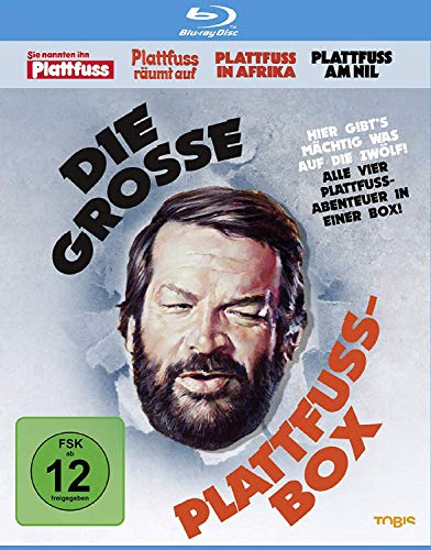 Bud Spencer - Die Plattfuss Boxd (4 Blu-Ray) [Edizione: Germania] [Ita]
