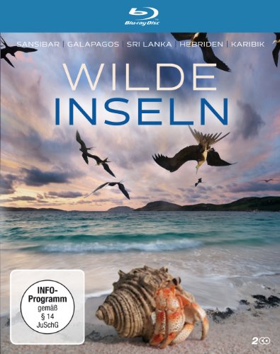 Wilde Inseln - Staffel 1 (Sansibar / Die Karibik / Galapagos / Sri Lanka / Die Hebriden) (2 Blu-Rays)