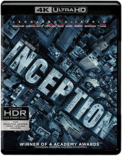 Inception (4K-Uhd-Bd) [Blu-Ray]