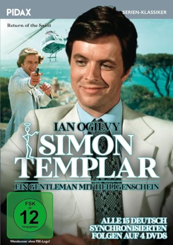 Simon Templar - Ein Gentleman Mit Heiligenschein (Return Of The Saint) / Alle 15 Deutsch Synchronisierten Folgen Der Kultserien Neuauflage (Pidax Seri