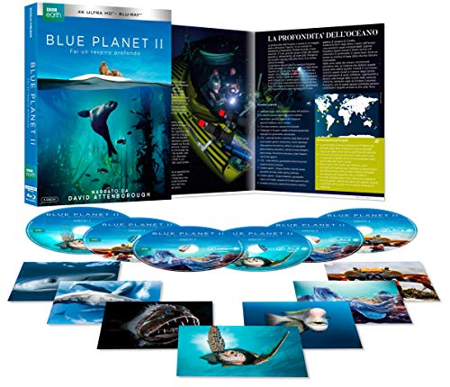 Blue Planet Ii (3 4K Ultra-Hd + 3 Blu-Ray + Booklet + 7 Cards)