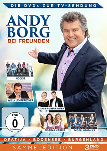 Andy Borg Bei Freunden - Opatija - Bodensee - Burgenland (3Dvd-Sammeledition)