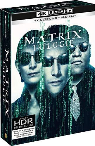 Coffret Trilogie Matrix : Matrix ; Matrix Reloaded ; Matrix Révolutions 4K Ultra-Hd