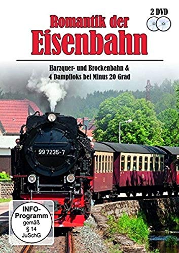 Romantik Der Eisenbahn - Harzquer- Und Brockenbahn & 4 Dampfloks Bei Minus 20 Grad
