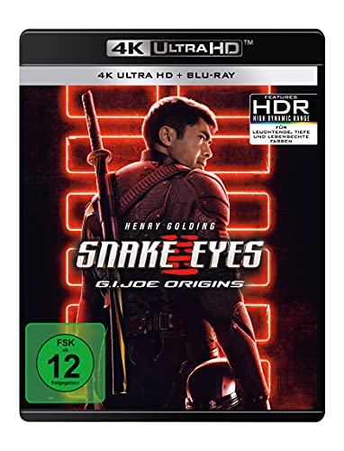 Snake Eyes: G.I. Joe Origins - 4K Ultra-Hd Blu-Ray + Blu-Ray (4K Ultra-Hd)