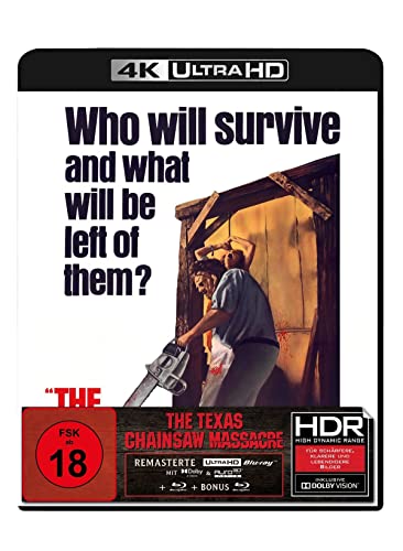 The Texas Chainsaw Massacre (4K Ultra Hd Blu-Ray + Blu-Ray + Bonus-Blu-Ray)