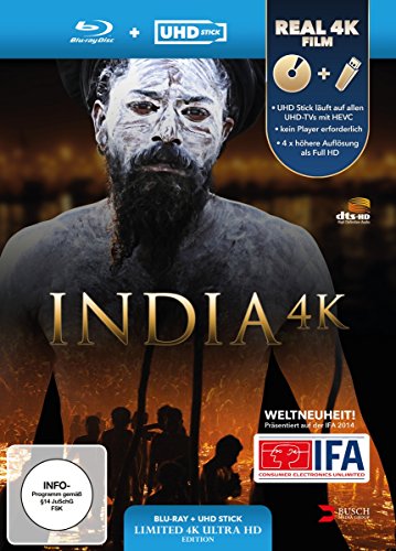 India 4K (Ultra-Hd Stick In Real 4K + Blu-Ray) - Limited Edition [Blu-Ray]