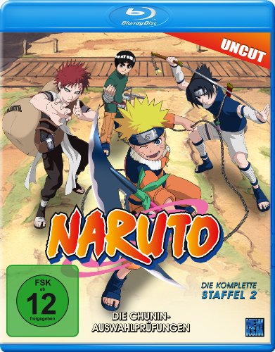 Naruto - Staffel 2: Die Chunin-Auswahlprüfungen (Uncut) [Blu-Ray]