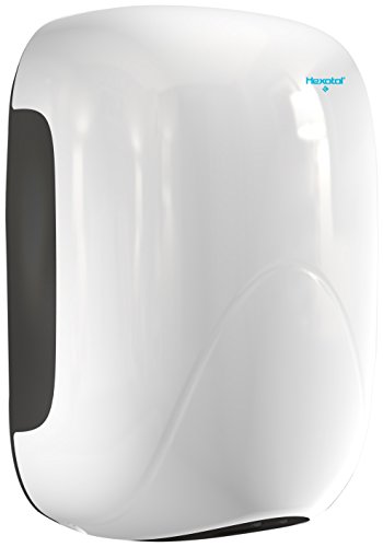 Hexotol A205 Minidry – Asciugatore Mani Plastica Bianco 15,6 X 10 X 23,8 Cm
