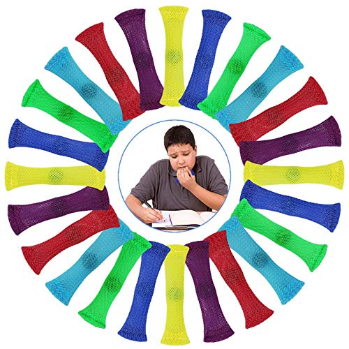 Kulannder 24 Pezzi Giocattoli Agitarsi, Gioco Antistress Per Bambini, Rilassanti Fidgets In Marmo Per Migliorare La Messa A Fuoco Per L'Autismo Ocd Ad